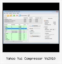 Javascript Zip String yahoo yui compressor vs2010
