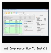 Compare Javascript Code Online yui compressor how to install