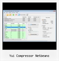 Javascript Compressor Decode yui compressor netbeans
