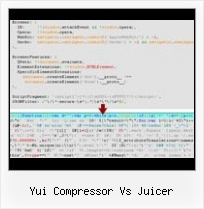 Netbeans Yui Compressor yui compressor vs juicer