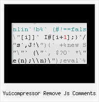 Yuicompressor Multiple Files yuicompressor remove js comments