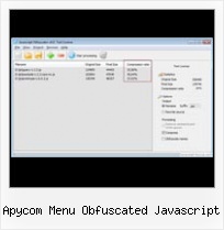 Java Javascript Obfuscator apycom menu obfuscated javascript