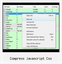 Javascript Ascii Simple Encoding Decoding compress javascript css