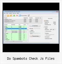 Packer Encode Decode Page do spambots check js files