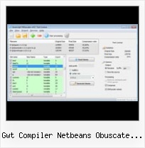 Javascript Native Compression gwt compiler netbeans obuscate javascript