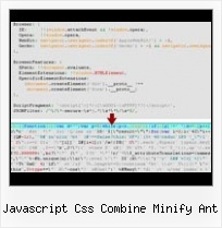 Javascript Encoding Utf7 javascript css combine minify ant
