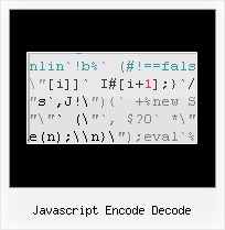 Hide Source Video Javascript javascript encode decode