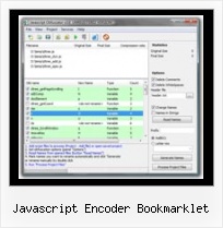 Yui Compressor Yum javascript encoder bookmarklet
