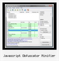 Pack Javascript File javascript obfuscator minifier