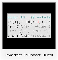 Javascript Obfuscator javascript obfuscator ubuntu