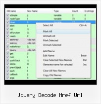 Eclipse Yuicompressor jquery decode href url