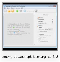Yui Compressor Input Folder jquery javascript library v1 3 2