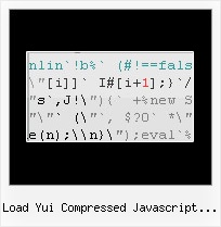 Jslint Script Url Warning load yui compressed javascript files test