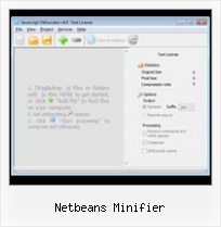 Javascript Encodebase64 netbeans minifier