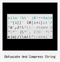 Javascript Packer Online Decode obfuscate and compress string