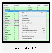 Javascript Url Encode Decode obfuscate html