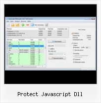 Yahoo Minify Online protect javascript dll