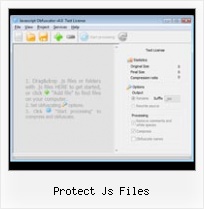 Decompress String Online protect js files