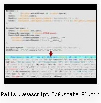 How To Pack And Unpack Javscript rails javascript obfuscate plugin