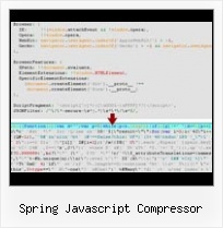 Javascript Online Encoder Minify spring javascript compressor