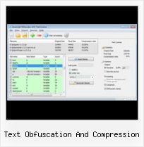Online Javascript Obfuscator Like Google text obfuscation and compression