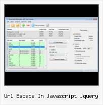 Online Javascript Gzip Encoder url escape in javascript jquery