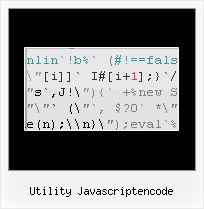 Javascript Encode Characters utility javascriptencode