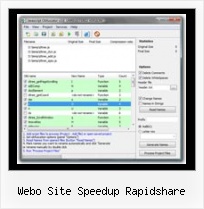 Drupal Mod Deflate Compression webo site speedup rapidshare