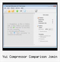 How To Solve Encoding Problem In Js File Source Code yui compressor comparison jsmin