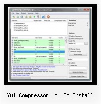 Javascript Convert Ms Apostrophe yui compressor how to install