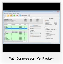 Yui Compressor Packed yui compressor vs packer