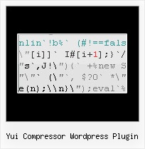 Yui Compressor Javadoc yui compressor wordpress plugin