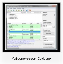 Php Javascript Packer Unpacker yuicompressor combine